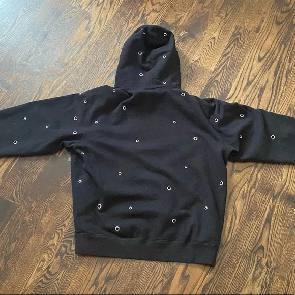 Supreme “Eyelet” hooded sweatshirt. Size Large. - Picture 2 of 4